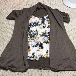 BCX Cardigan Blouse